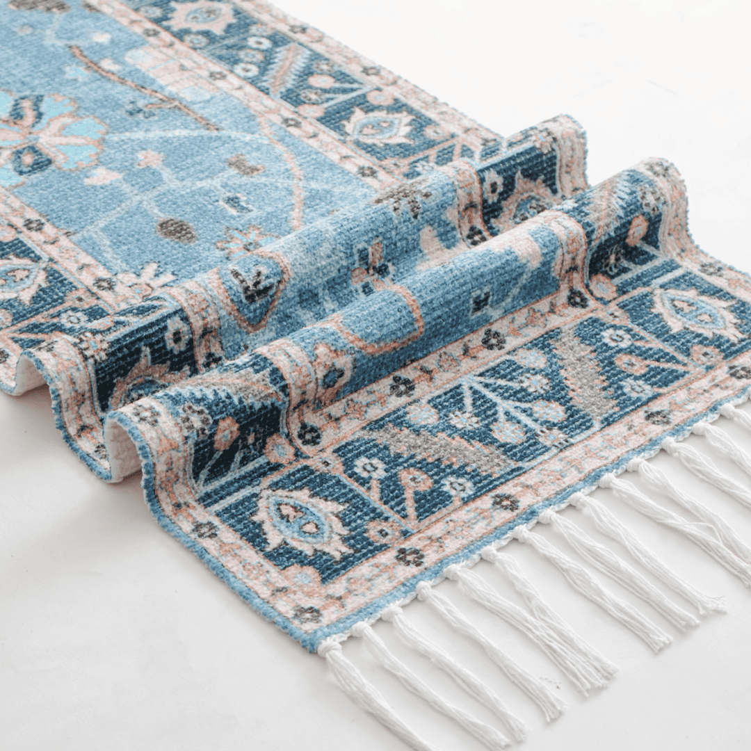 Aqua Serenity Table Runner