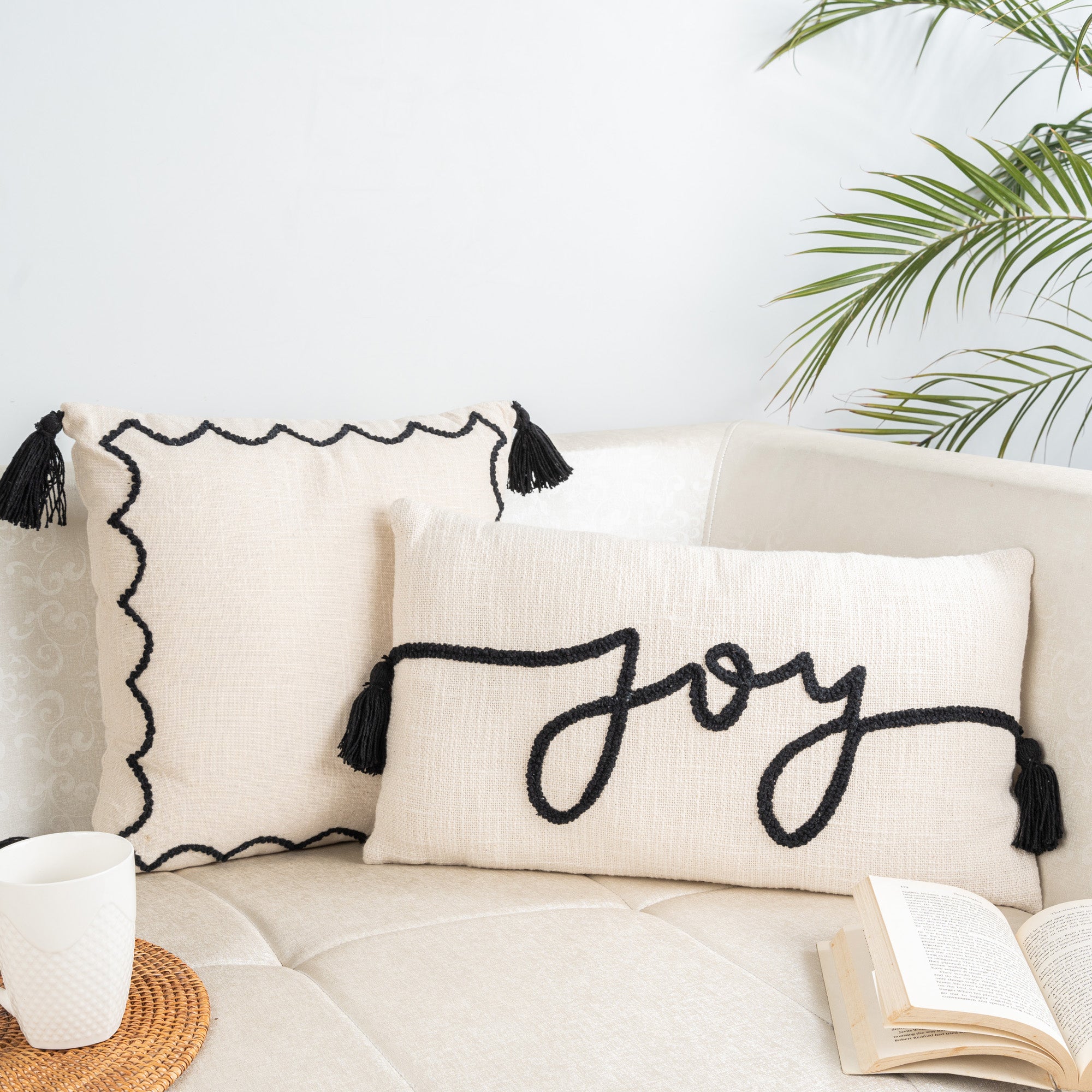 Artisanal Joy Cushion Covers - Gift Set Of Two