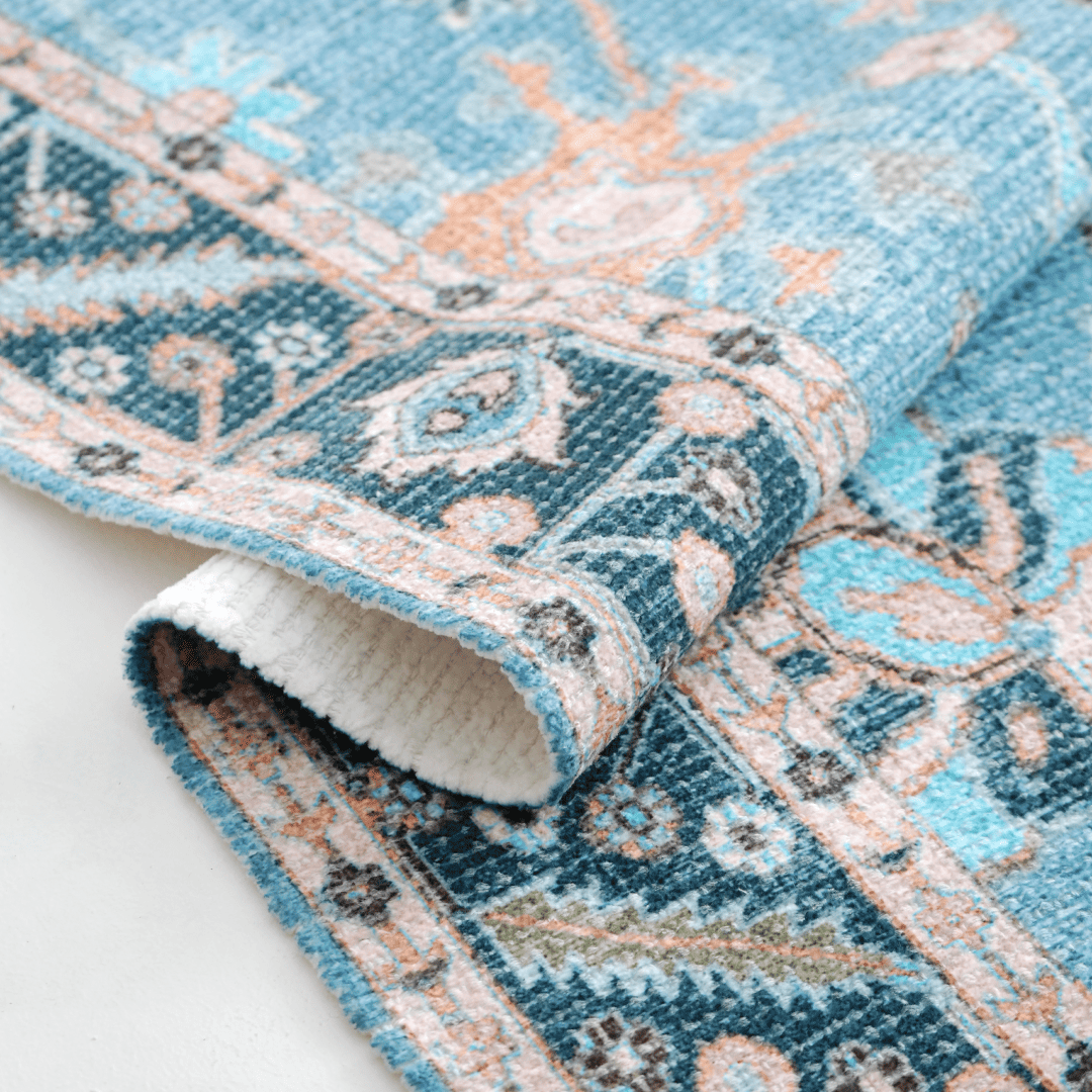 Aqua Serenity Table Runner