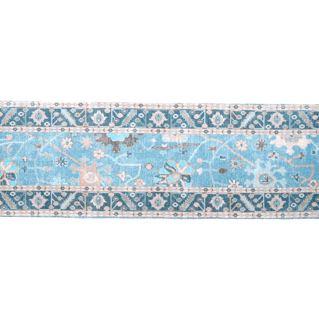 Aqua Serenity Table Runner