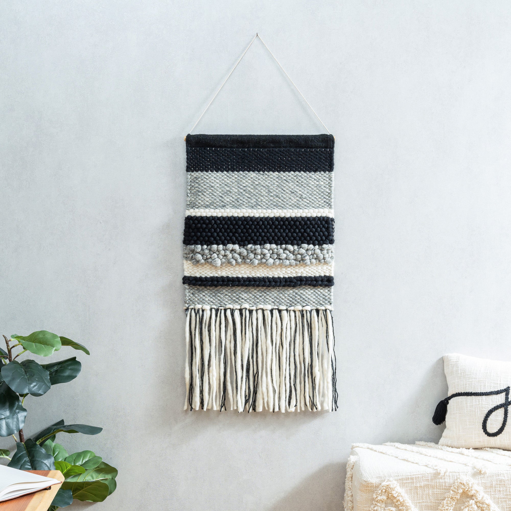 Modern Textures Wall Hanging