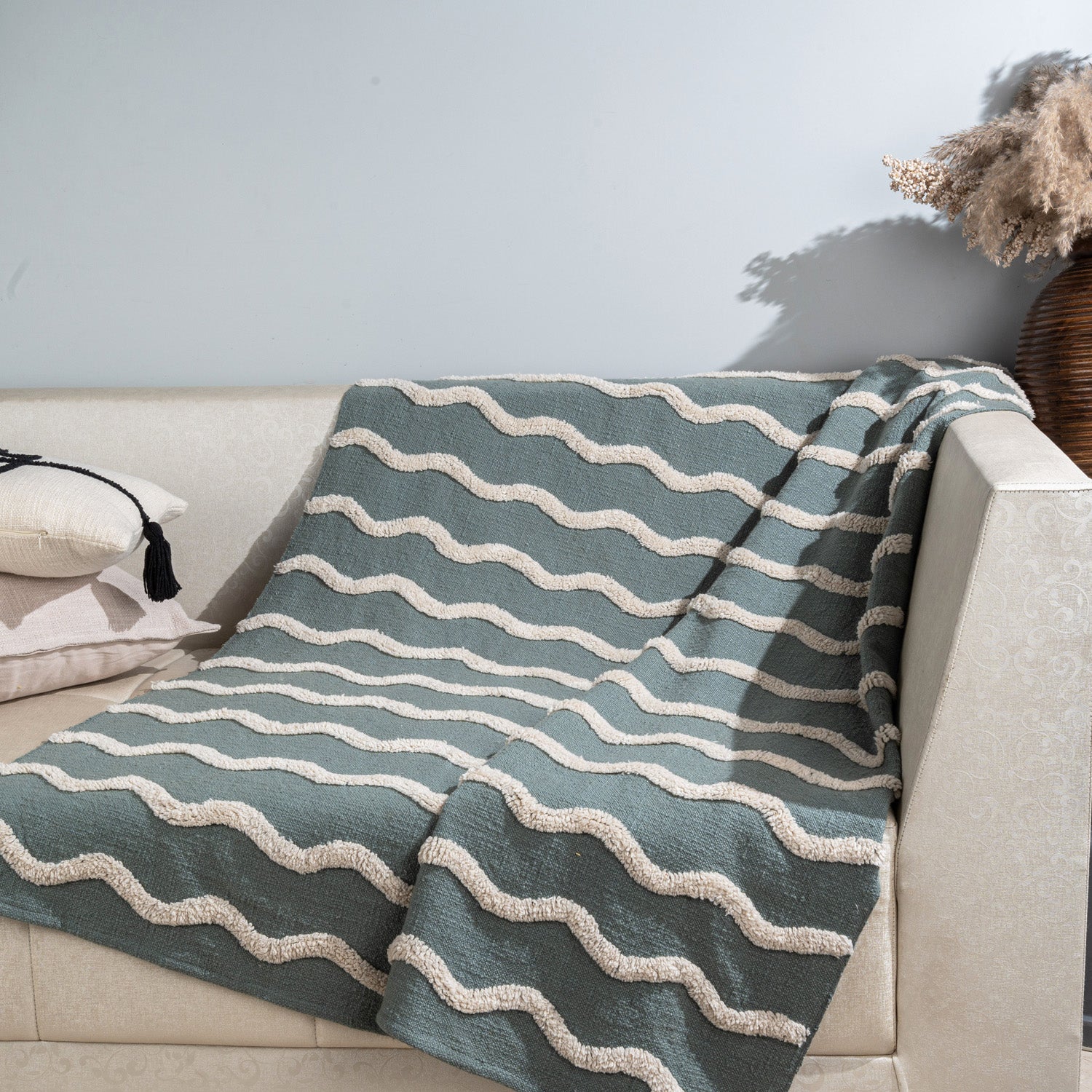 Sea Swirl Throw Blanket