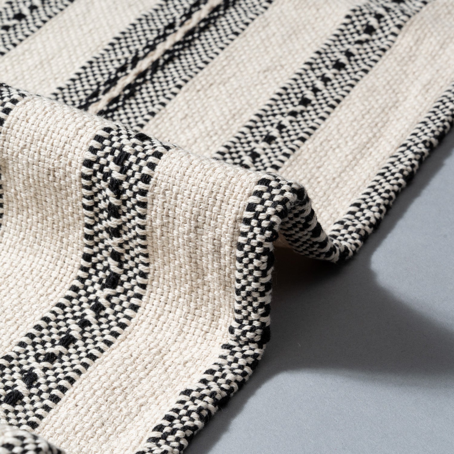 Natural Stripe Table Runner