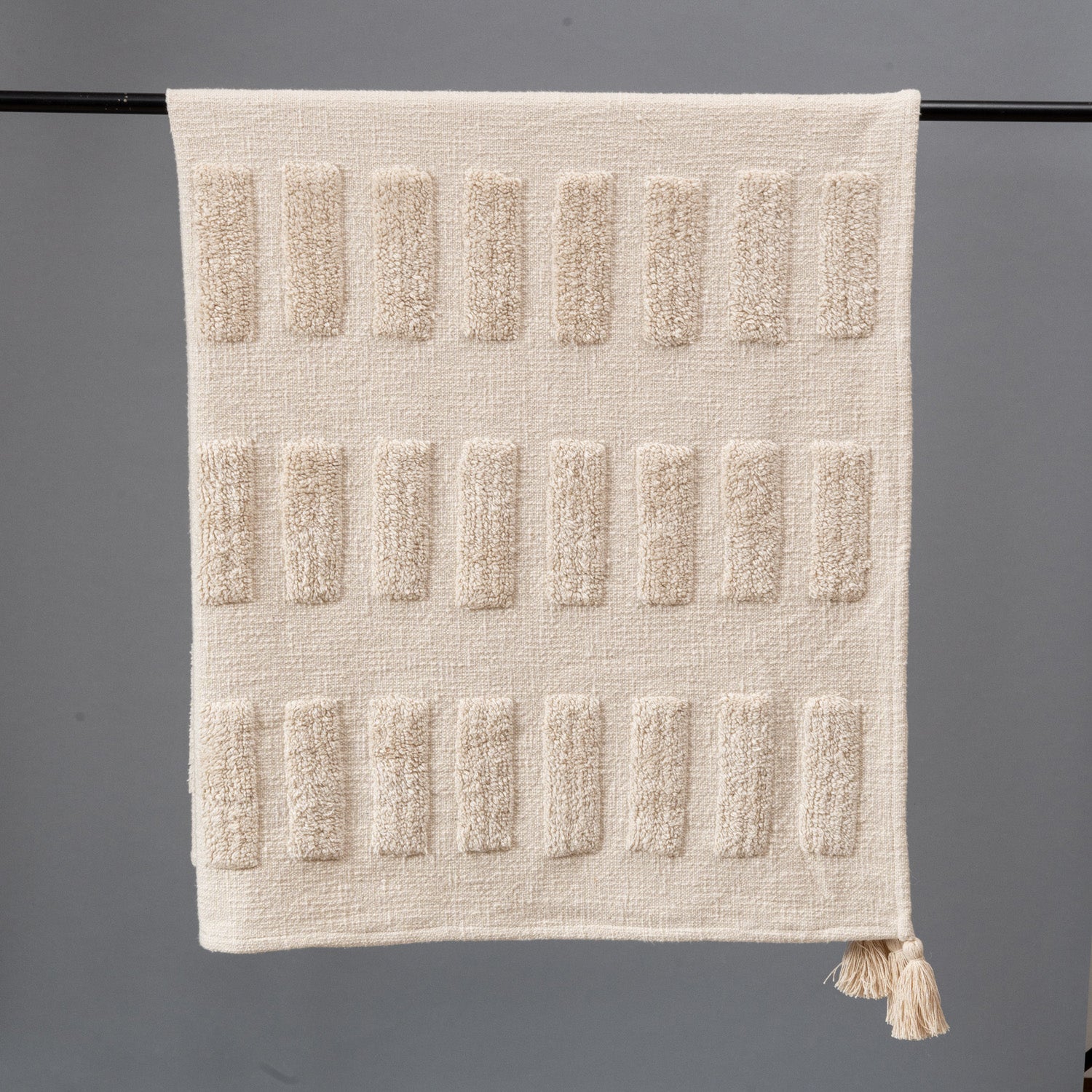 Ivory Harmony Throw Blanket