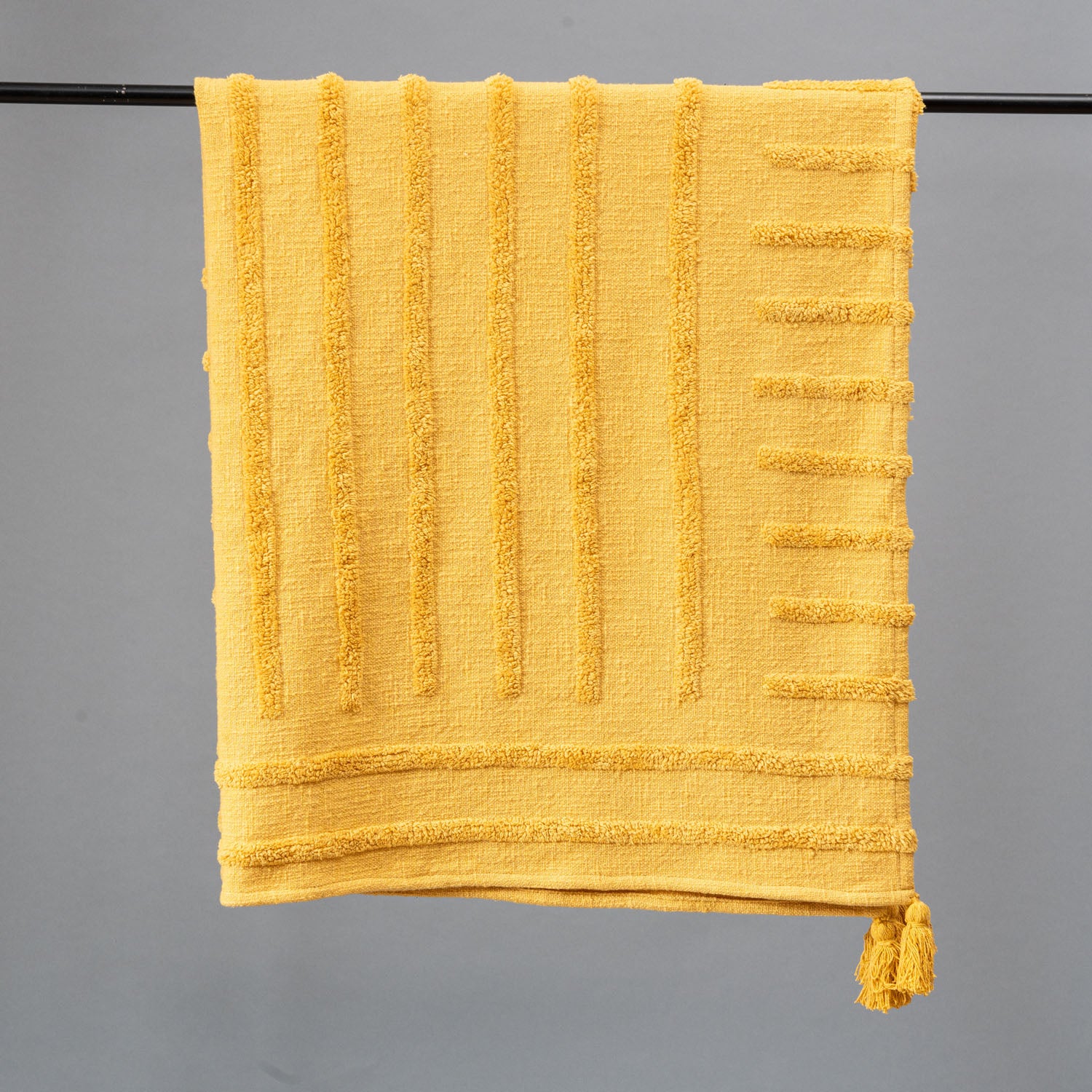 Golden Glow Throw Blanket