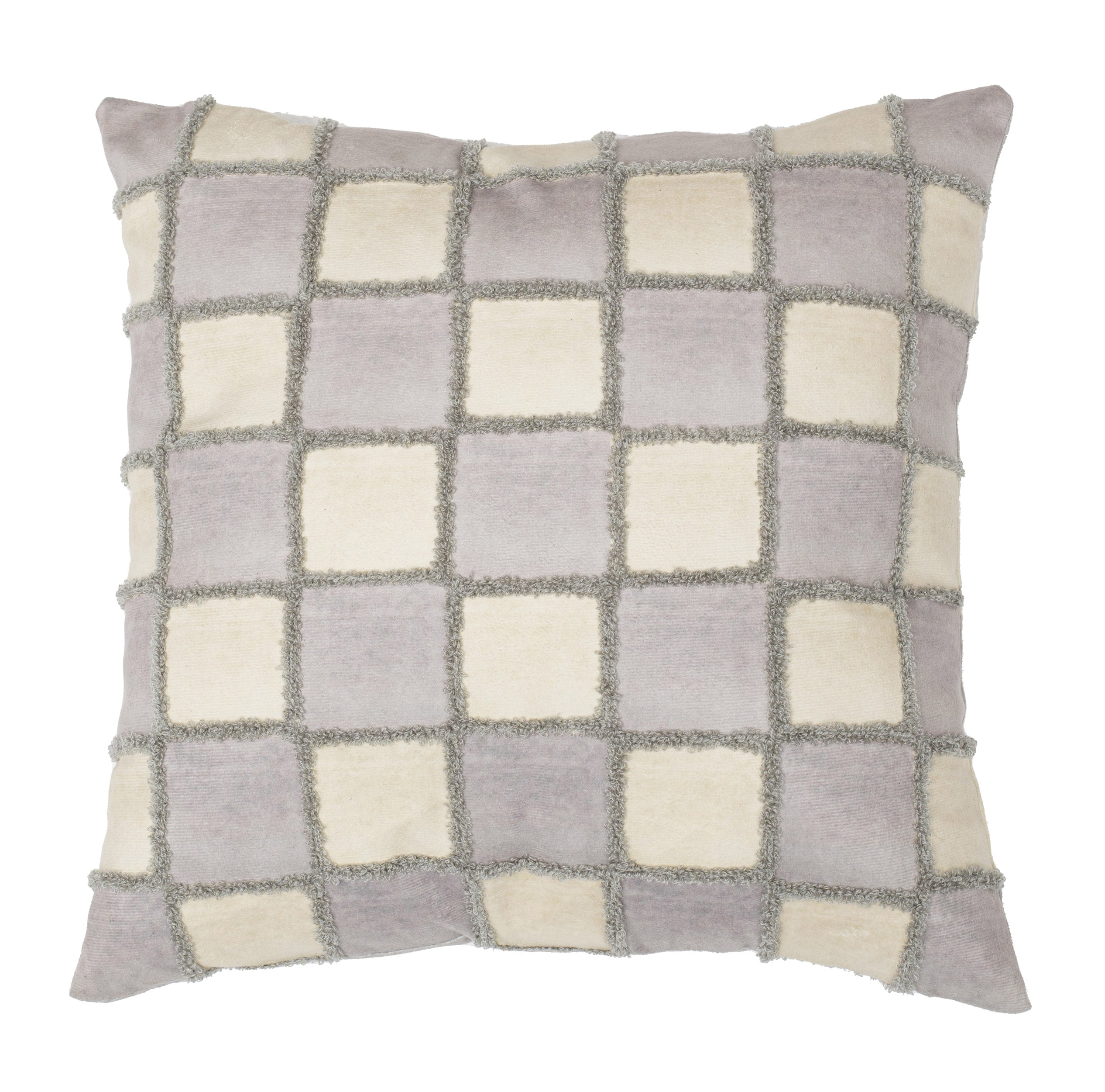 Luxe Checkered Cushion Cover - Set Of Two