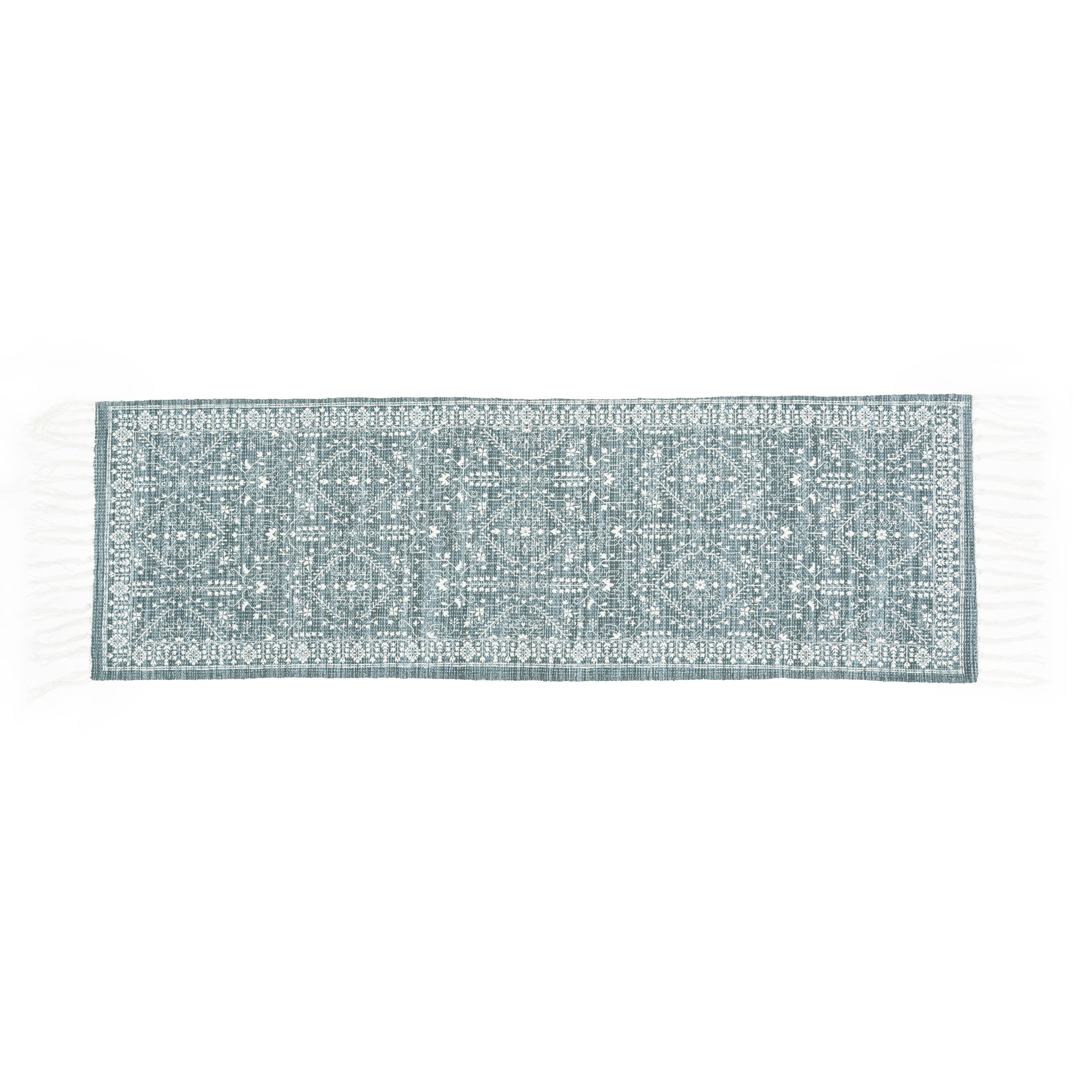 Verdant Fringe Table Runner