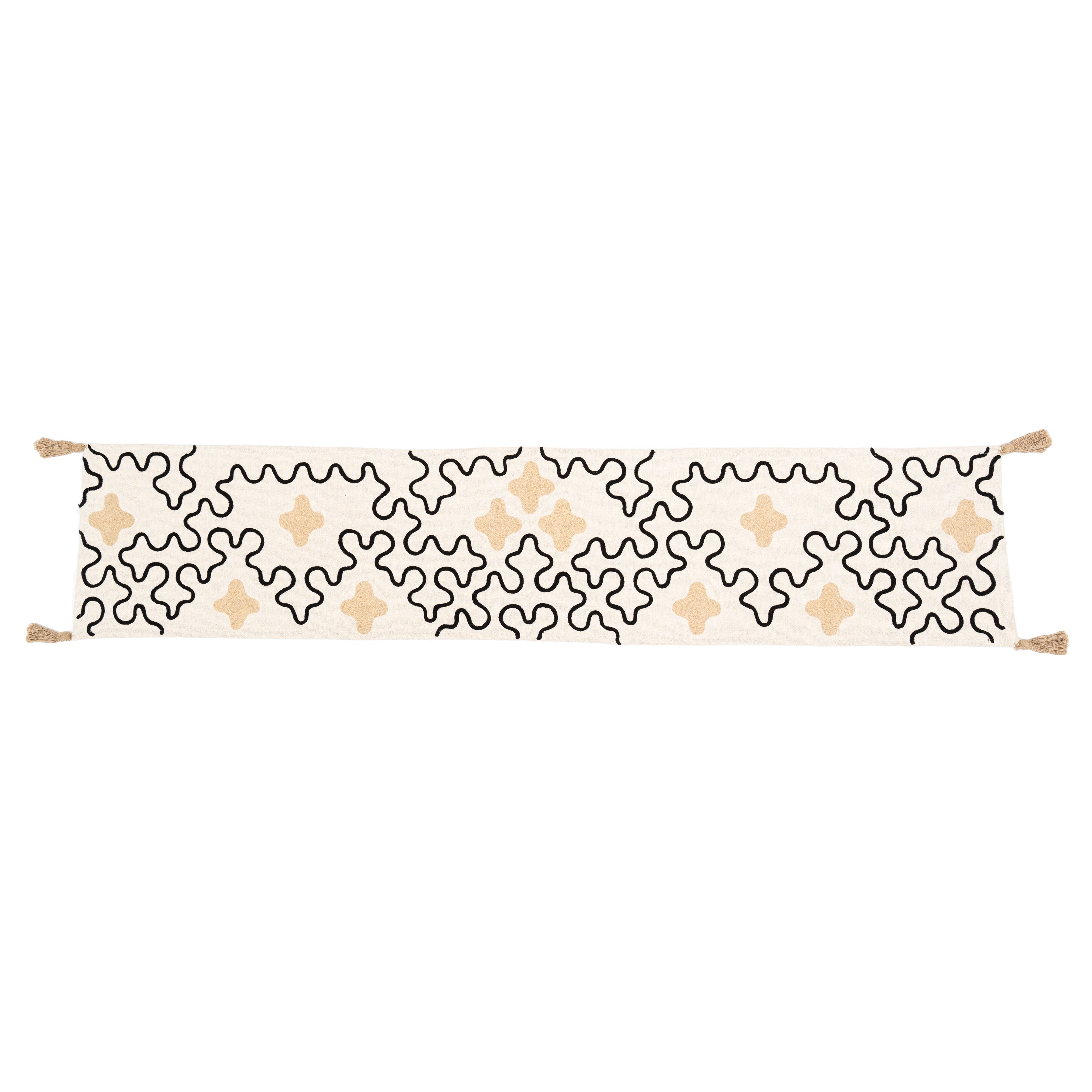 Celestial Tassel Table Runner