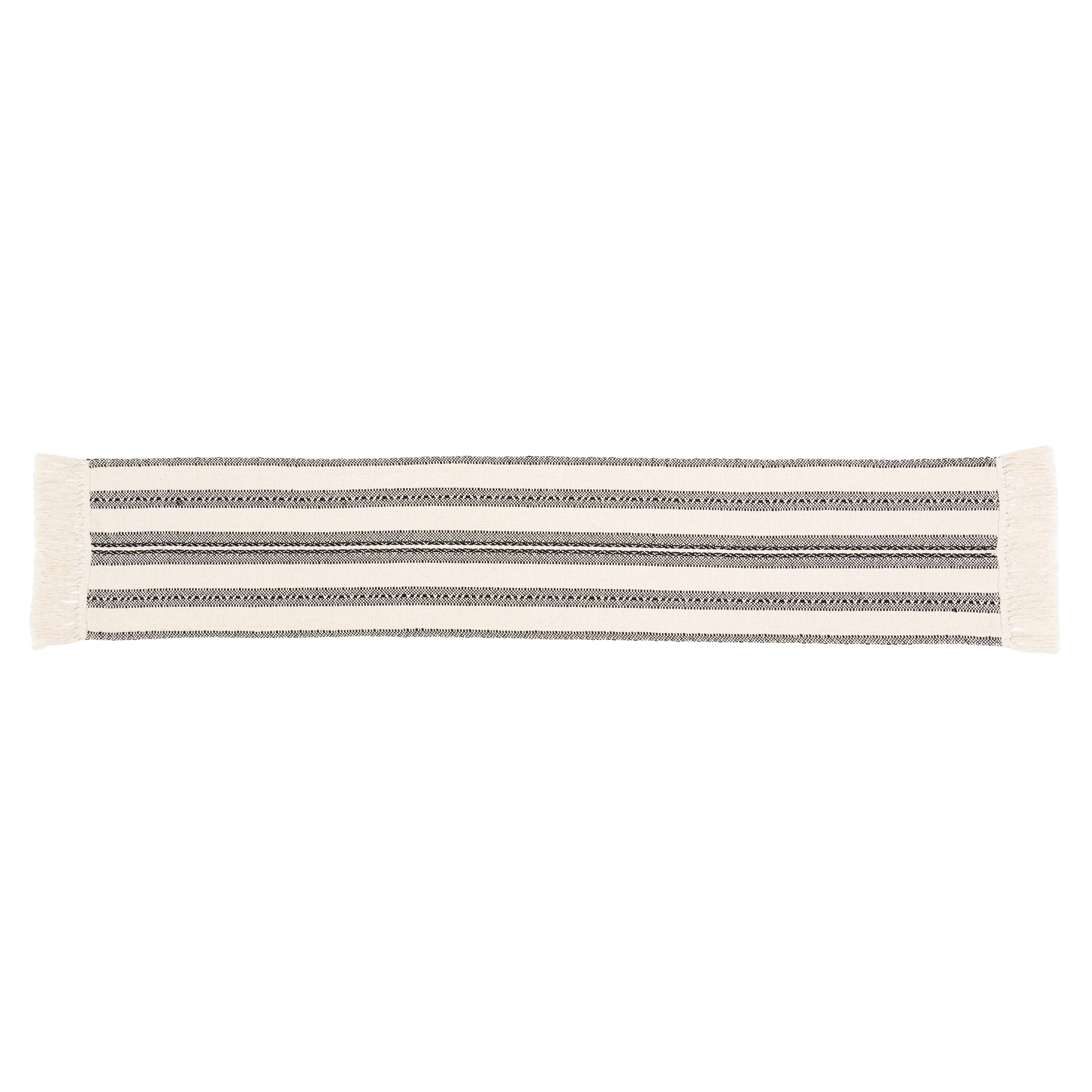 Natural Stripe Table Runner