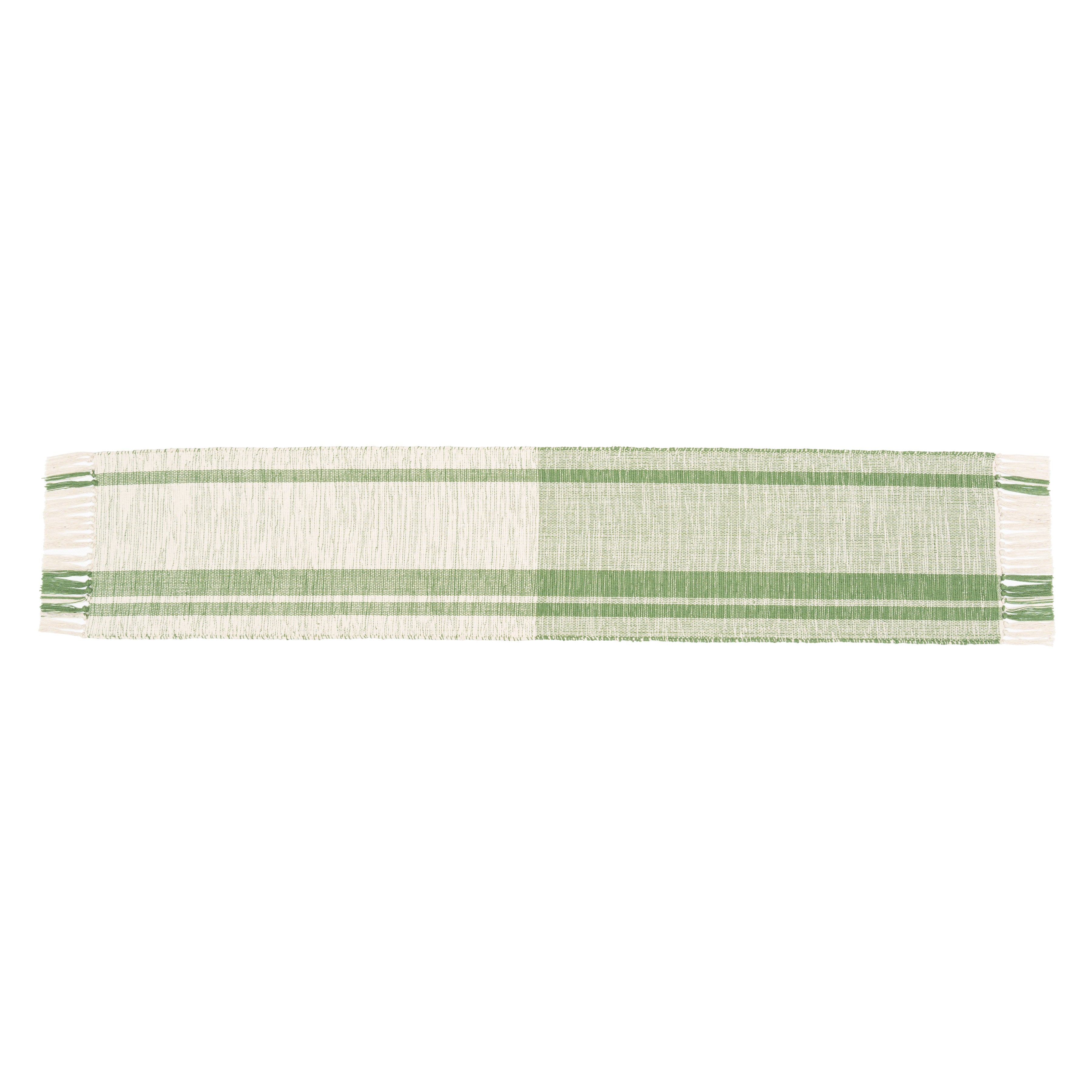 Melange Green Table Runner