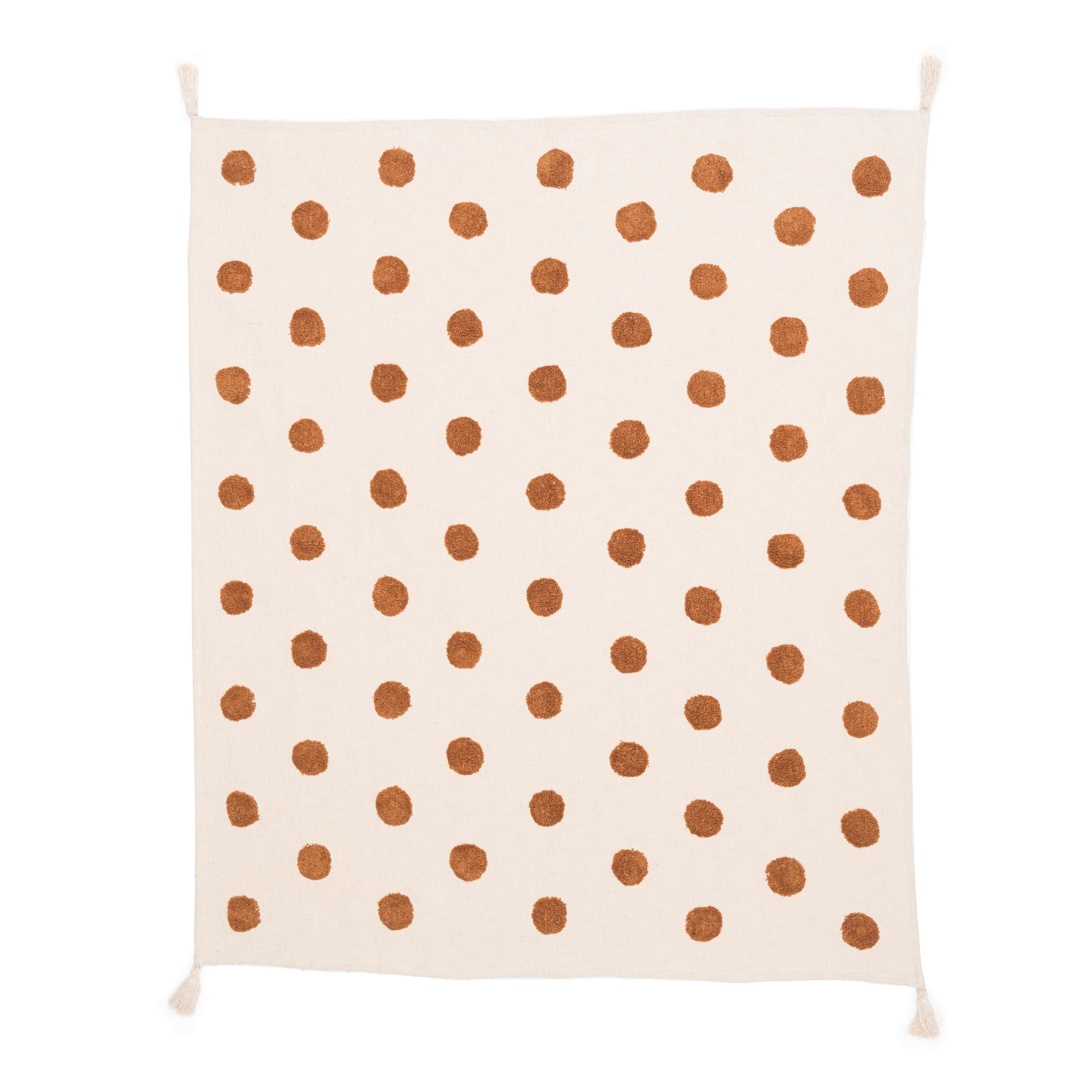 Polka Dots Throw Blanket