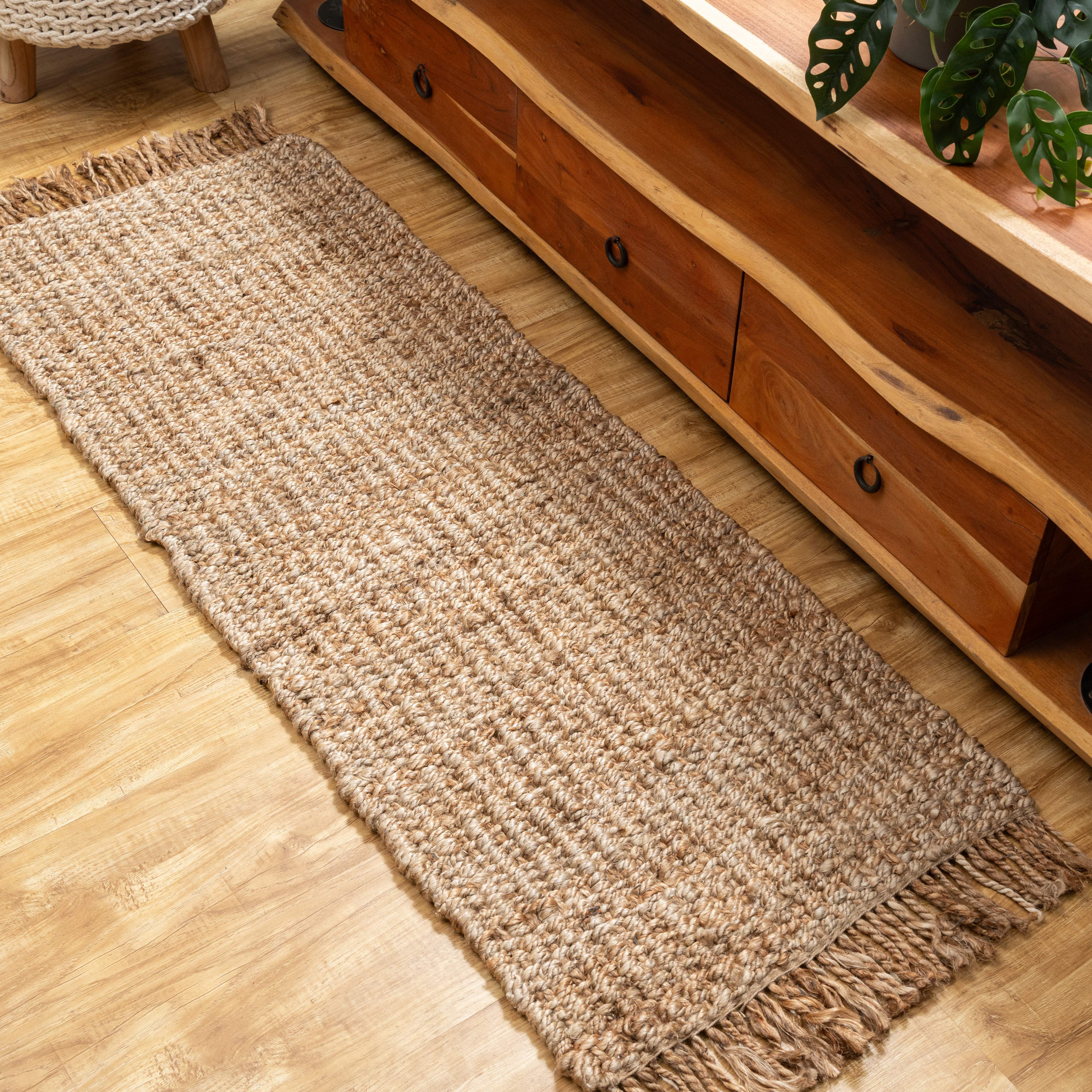 Pebble Weave Jute Rug