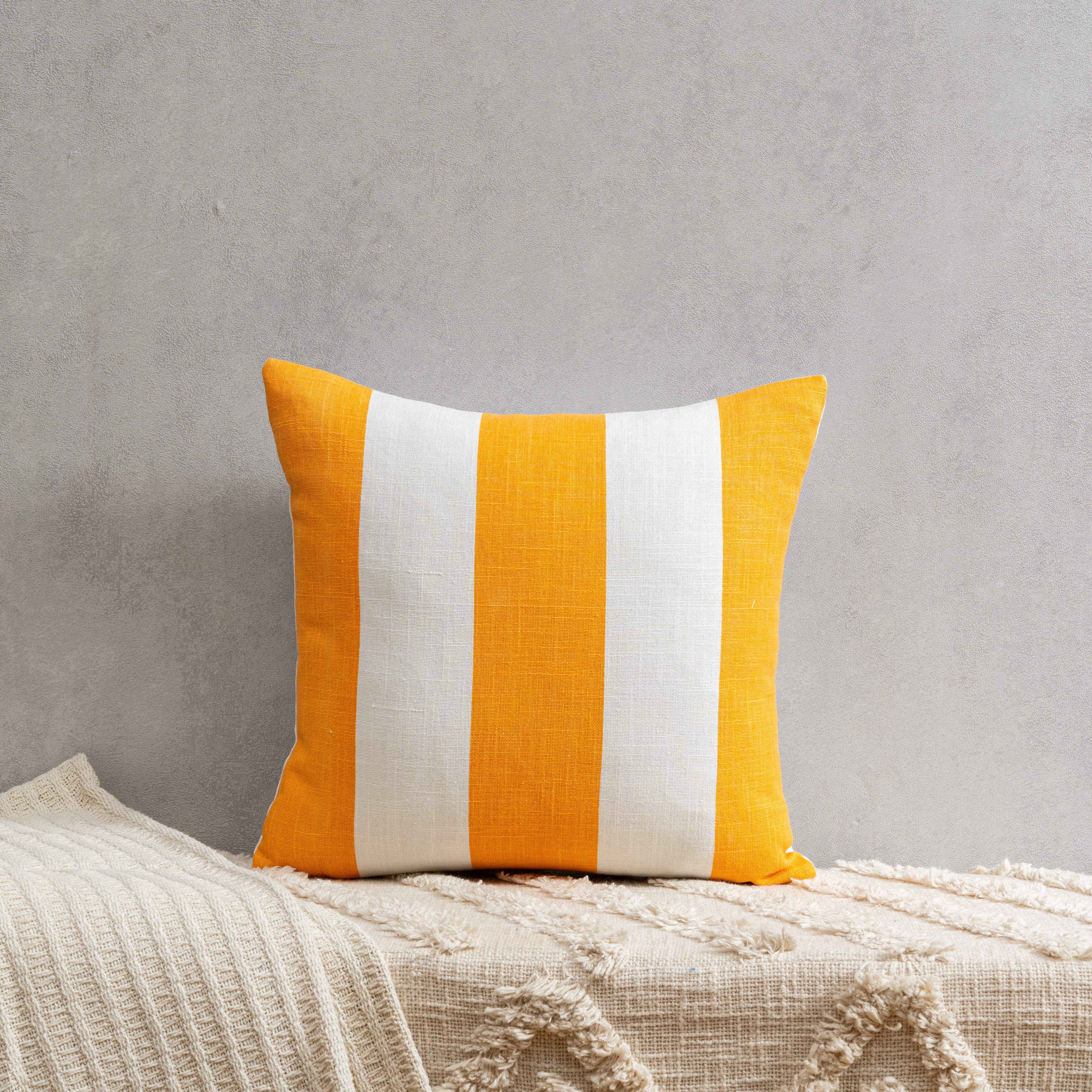 Sunset Stripes Cushion Cover