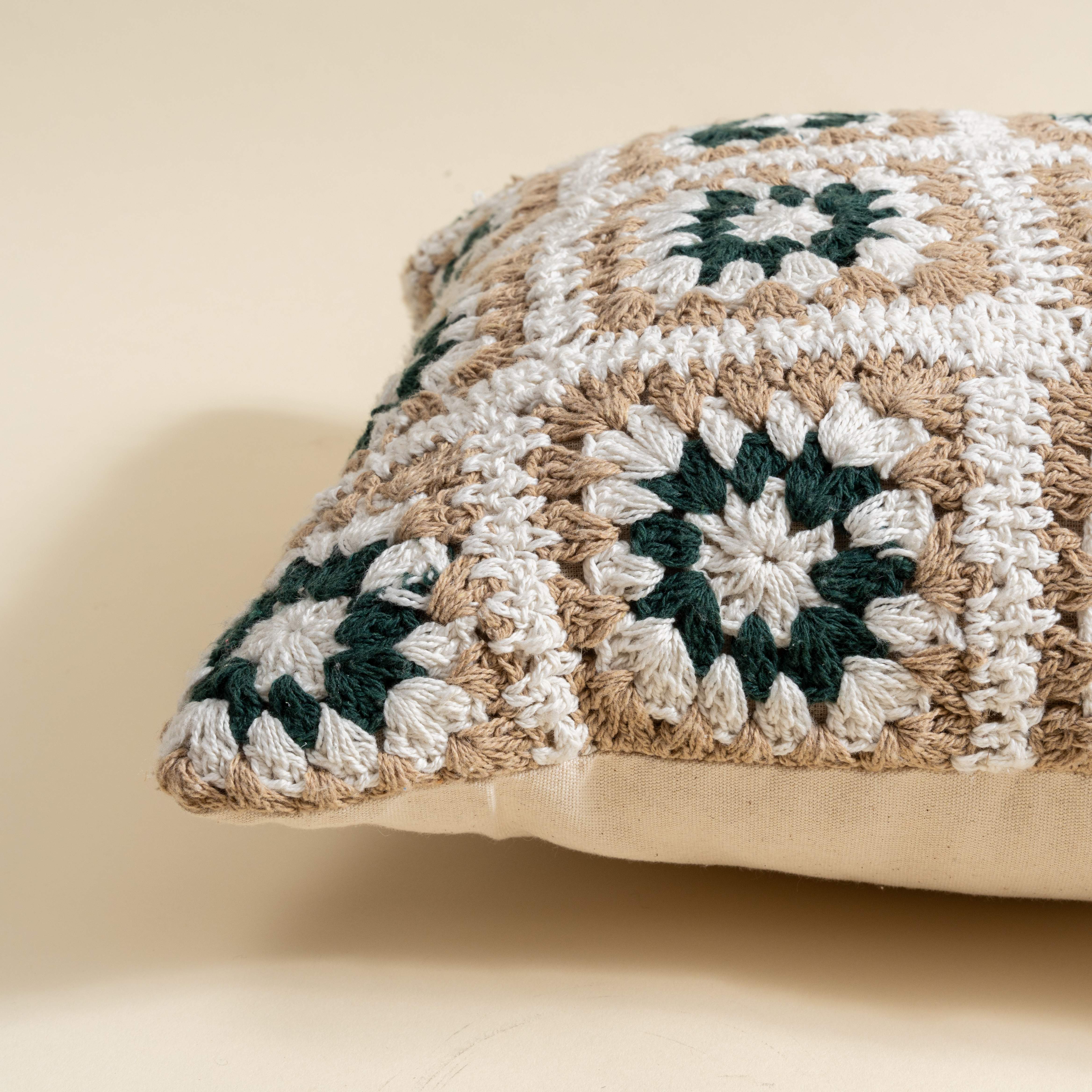 Dreamy Crochet Cushion Cover