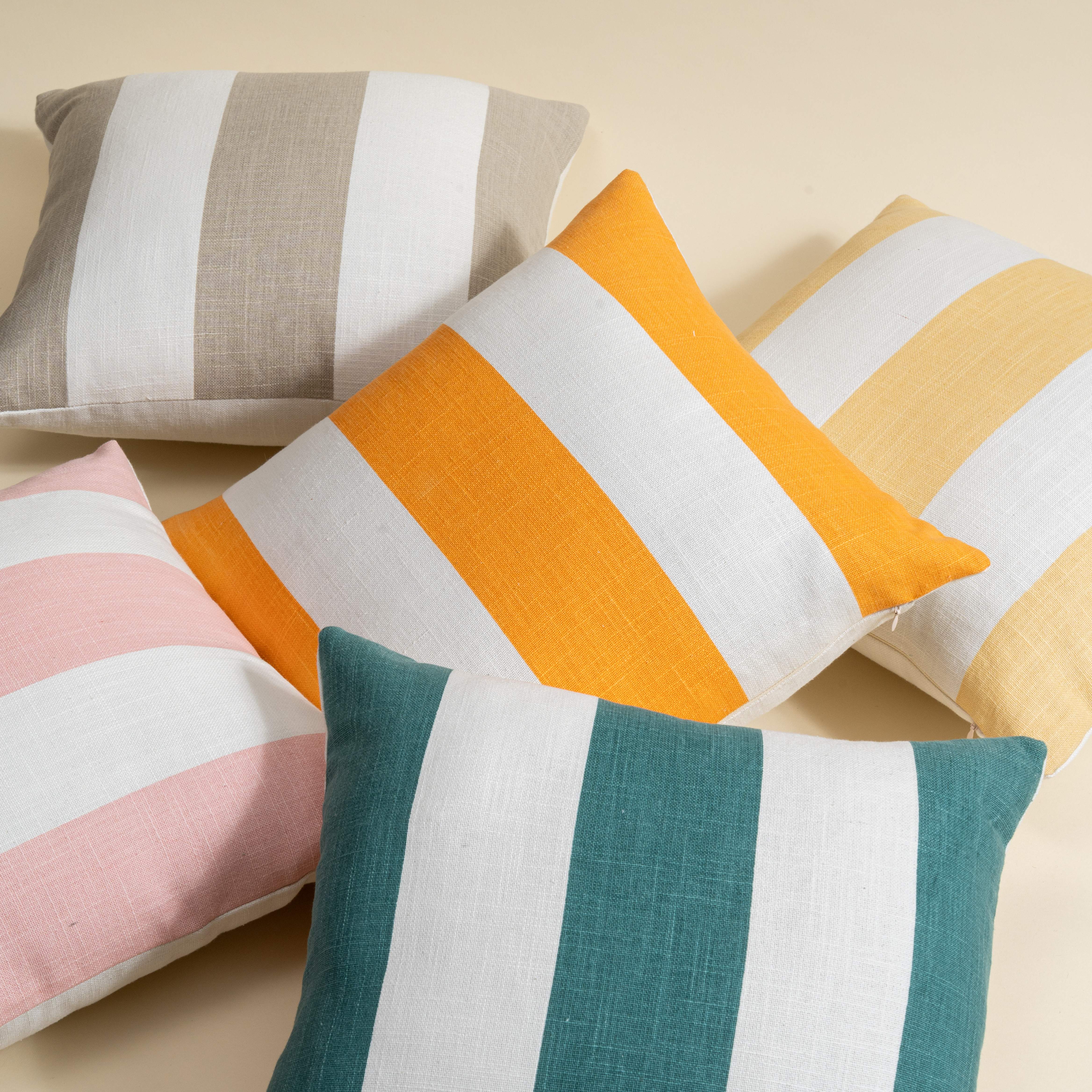 Sunset Stripes Cushion Cover