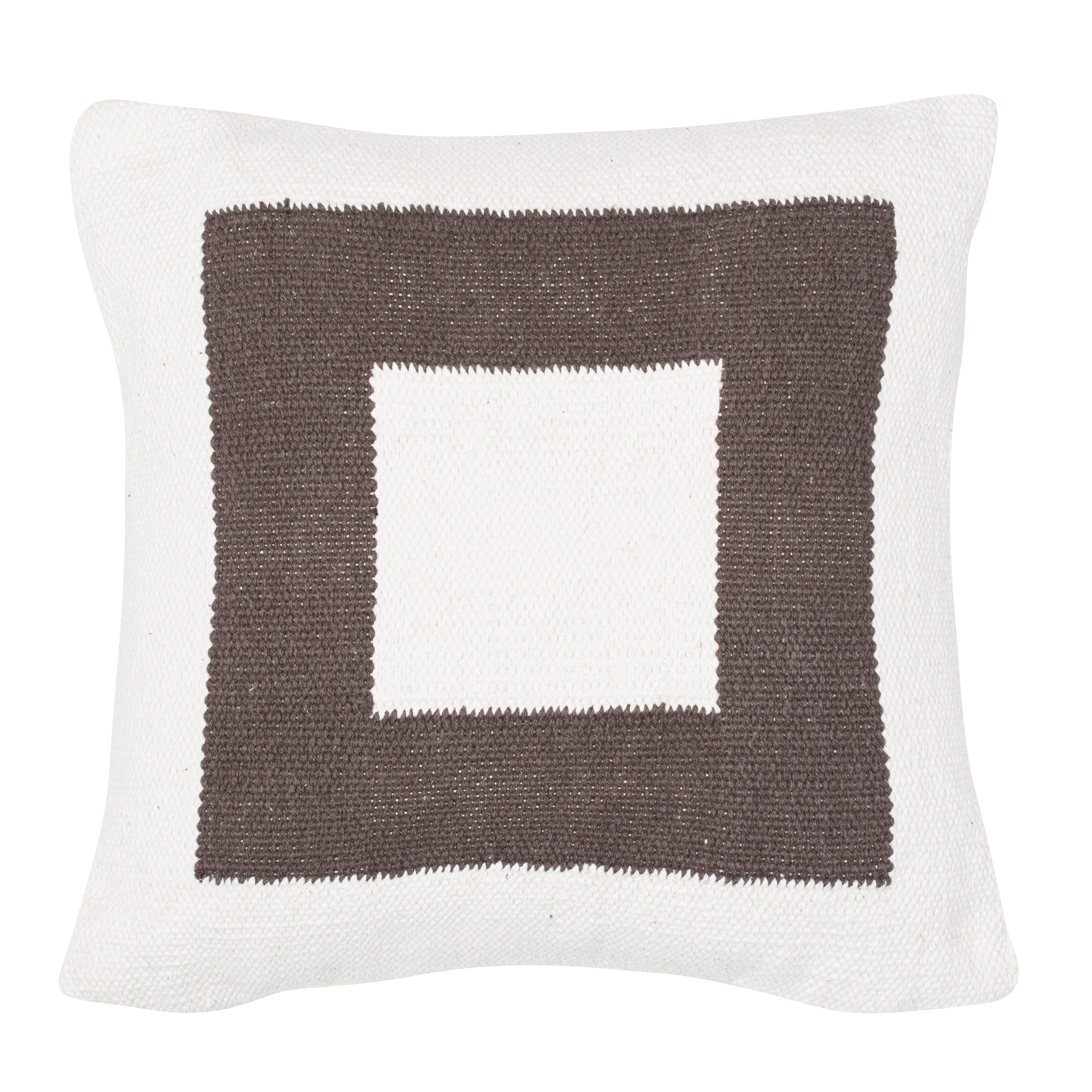 Artisanal Geometric Cushion Cover