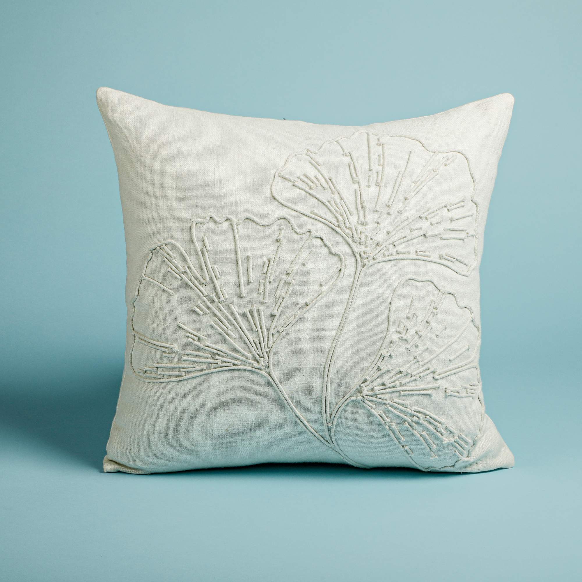 Luminous Floral Cushion Cover