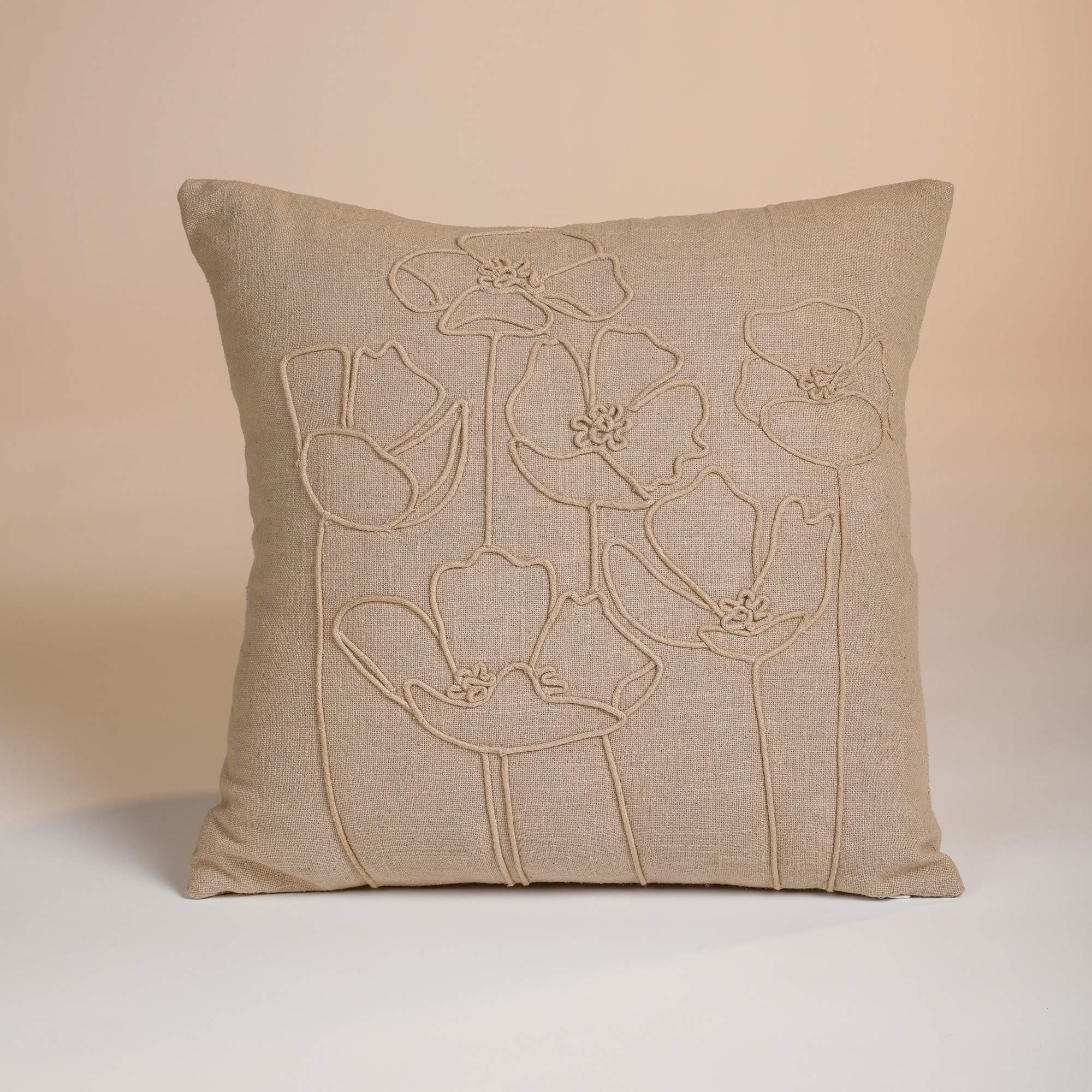 Botanical Brown Cushion Cover - Gift Set Of Two