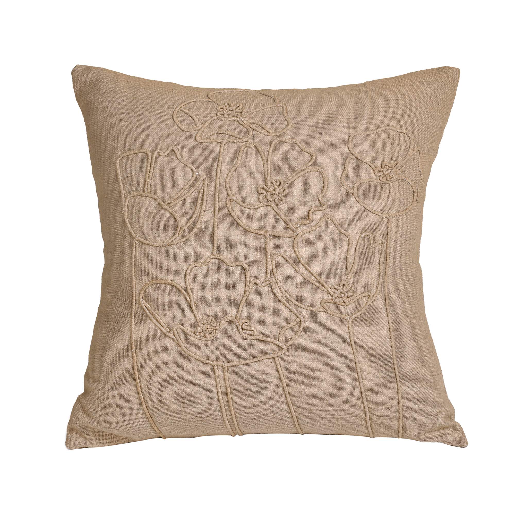 Botanical Brown Cushion Cover