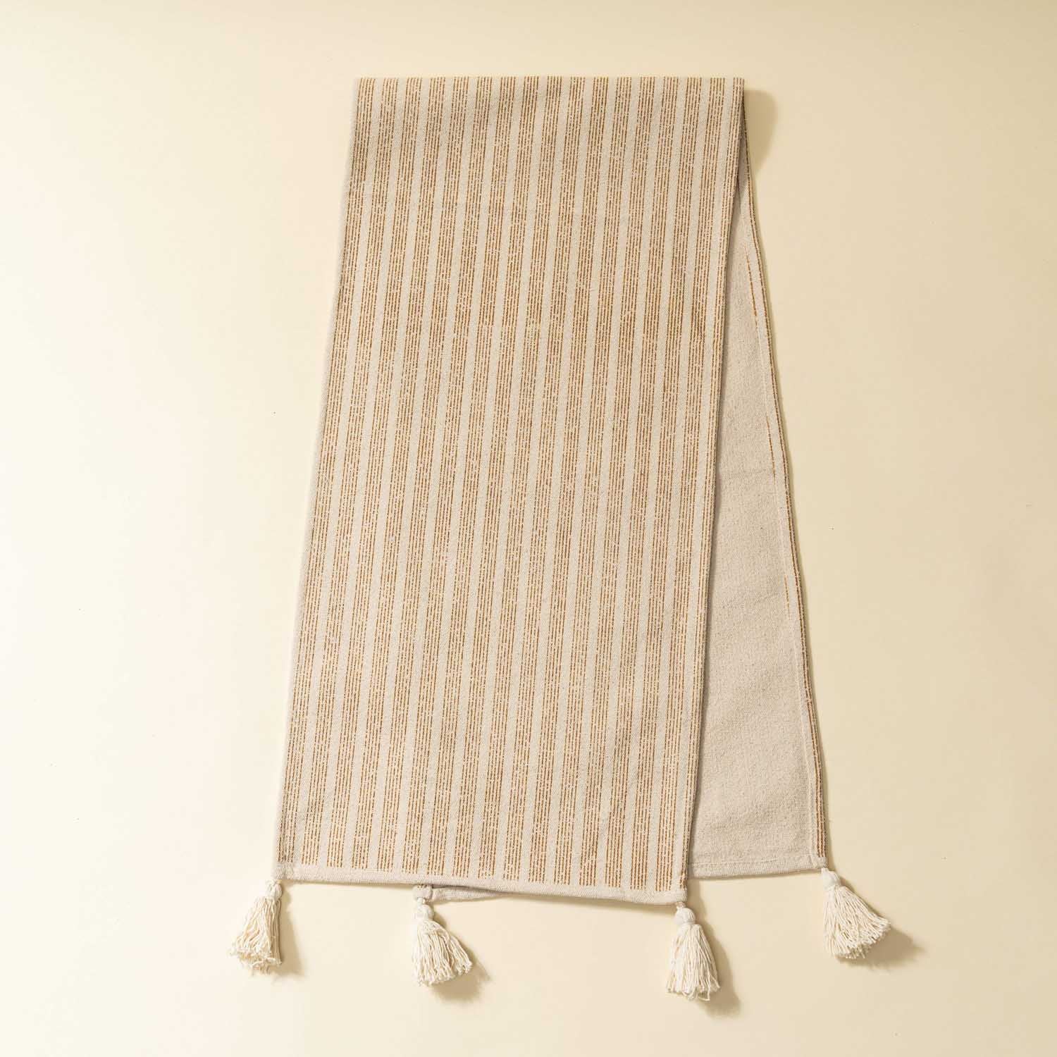 Timeless Striped Table Runner