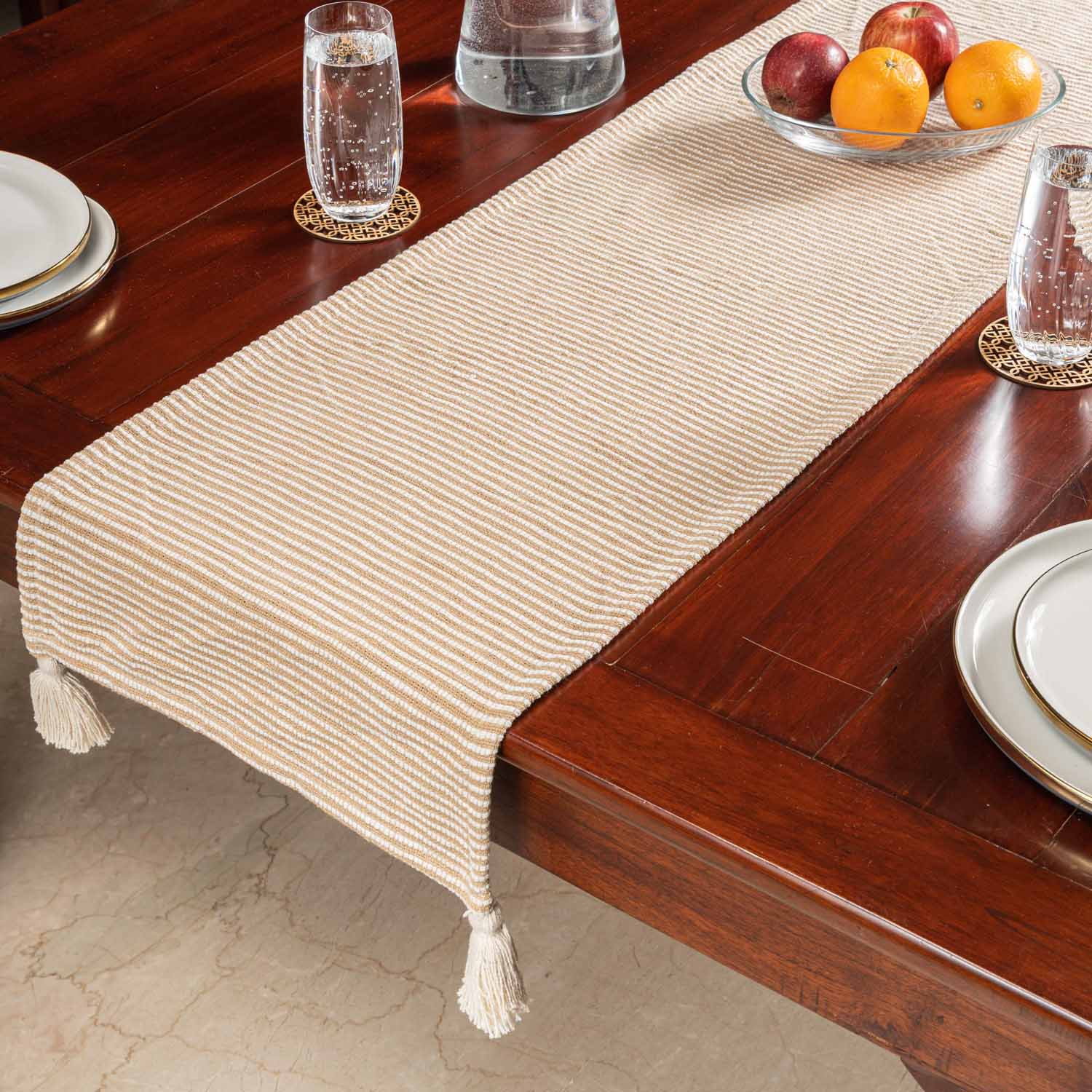 Versatile Stripe Table Runner