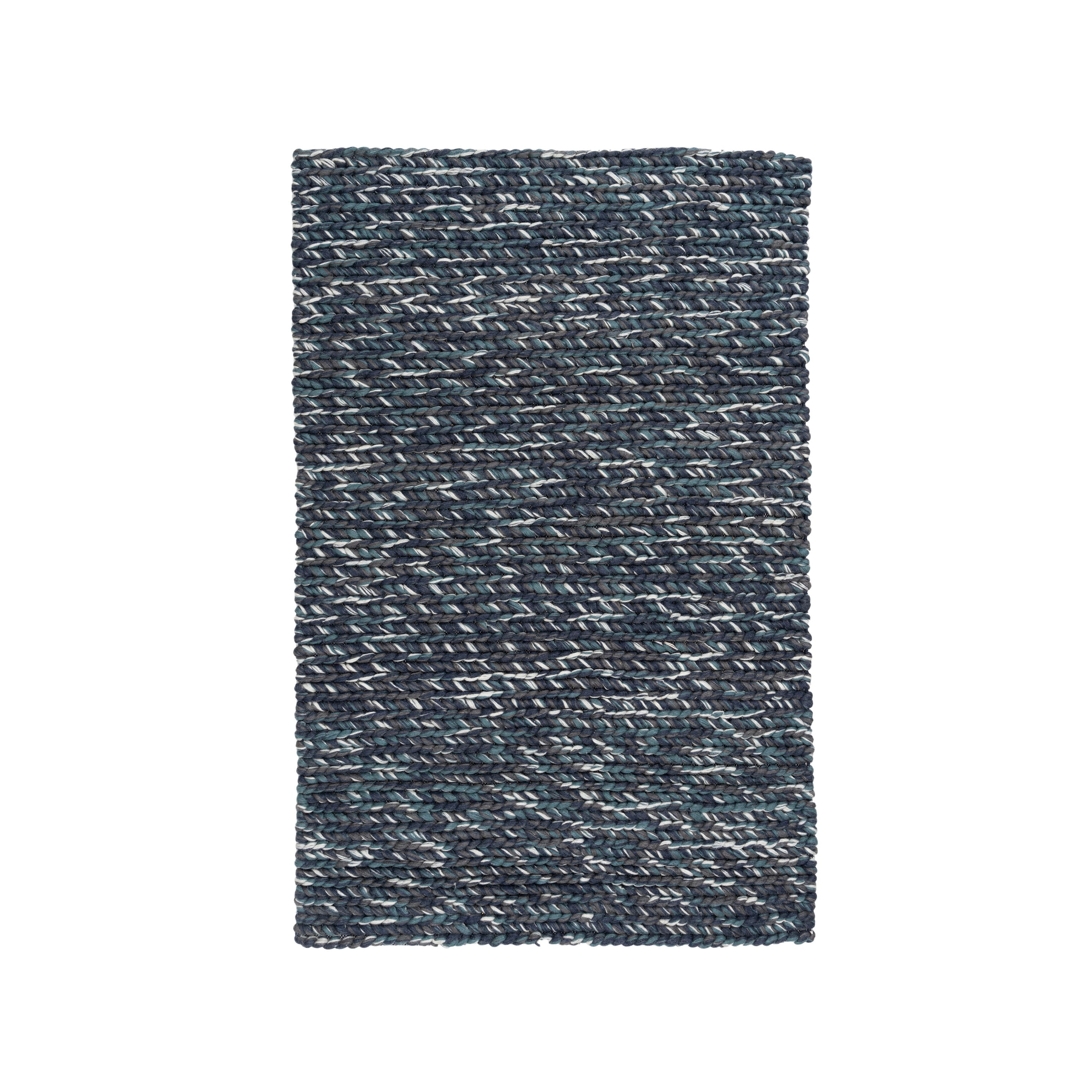 Nordic Blue Chunky Rug