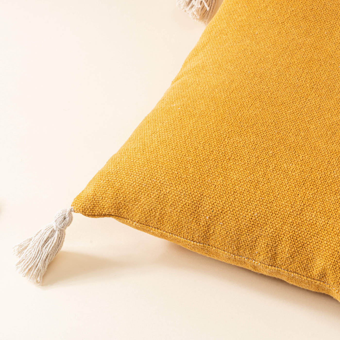 Golden Weave Cushion Cover