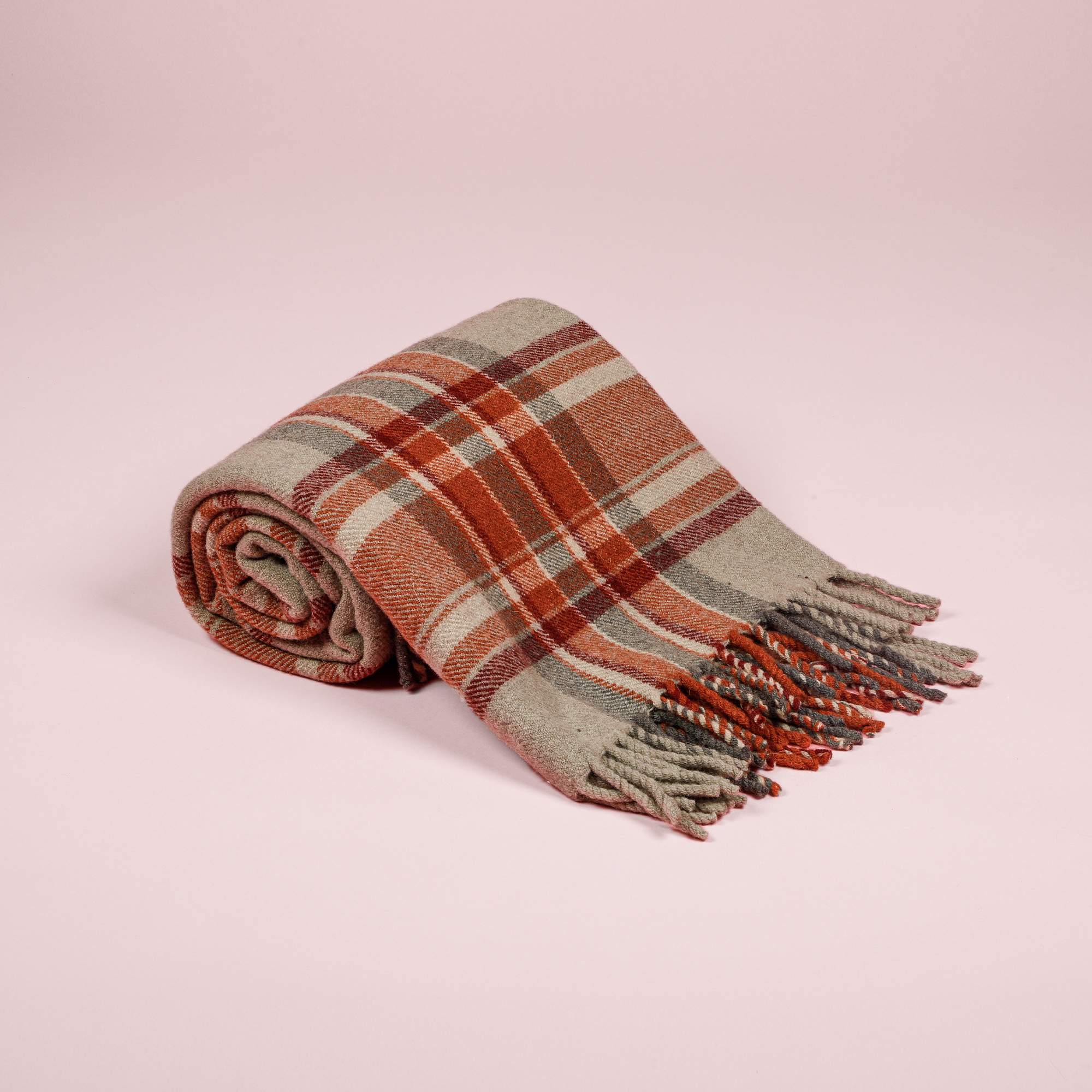 Warm Hues Woven Throw